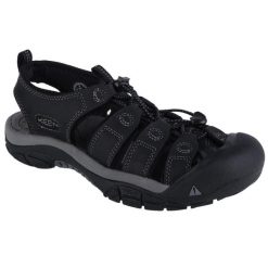Sandały męskie, Keen Newport. Czarne sandały męskie Keen, z materiału, bez zapięcia. Za 529.00 zł.