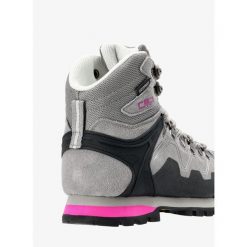 Buty turystyczne damskie CMP Athunis Mid WP. Szare obuwie sportowe damskie CMP, trekkingowe. Za 419.99 zł.