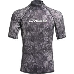 Cressi Koszulka Rashguard Man. Szare koszulki sportowe męskie CRESSI, m, bez wzorów, z materiału, bez kołnierzyka, bez ramiączek, żeglarskie. Za 175.00 zł.
