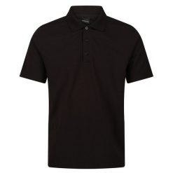 Koszulka Polo Męska Z Krótkim Rękawem Pro 65/35. Niebieskie koszulki polo męskie Regatta, l, bez wzorów, z bawełny, bez ramiączek. Za 88.99 zł.