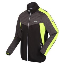 Bluza sportowa męska Regatta Yare VI. Czarne bluzy męskie Regatta, na jesień, l, bez wzorów, z elastanu, bez kaptura. Za 99.00 zł.