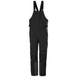 Damskie spodnie narciarskie cargo na szelkach Helly Hansen Switch. Czarne spodnie sportowe damskie Helly Hansen, bez wzorów, narciarskie. Za 1,069.50 zł.
