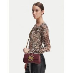 Torebka Just Cavalli. Czerwone torebki do ręki damskie Just Cavalli, bez wzorów, wizytowe, bez dodatków. Za 759.99 zł.