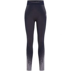 Legginsy termoaktywne damskie ODLO Performance Warm Blackcomb BL. Szare bielizna termoaktywna damska Odlo, s, bez wzorów, z elastanu, bez ramiączek. Za 285.99 zł.