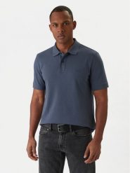 BOSS Polo Pallas 50553564 Niebieski Regular Fit. Niebieskie koszulki polo męskie Boss, m, bez wzorów, z bawełny, bez ramiączek. Za 499.99 zł.
