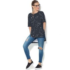 Colour Pleasure Koszulka CP-033 43 czarna r. uniwersalny. T-shirty damskie Colour Pleasure. Za 76.57 zł.