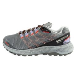 Buty do biegania Merrell Fly Strike J067614 Gtx szare. Szare obuwie sportowe damskie bez wzorów, z gore-texu, do biegania. Za 417.67 zł.