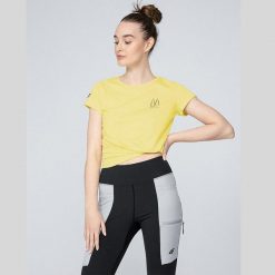 4f T-Shirt 4F H4L22-TSD068 73S H4L22-TSD068 73S żółty XS. Żółte t-shirty damskie 4f, l, bez wzorów, bez kołnierzyka. Za 27.99 zł.