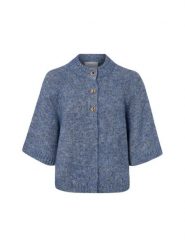 Neo Noir Kardigan z zawartością wełny - Benuta Fluffy Kobiety niebieski, 36. Niebieskie kardigany damskie Neo Noir, bez wzorów, z wełny, eleganckie. Za 349.95 zł.
