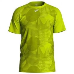 Koszulka treningowa męska Joma Challenge. Zielone koszulki sportowe męskie Joma, l, bez wzorów, z poliesteru, bez kołnierzyka, bez ramiączek, do biegania. Za 139.99 zł.