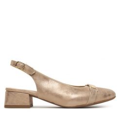 Czółenka Ara. Brązowe czółenka damskie Ara, bez wzorów, bez obcasa, bez zapięcia. Za 589.99 zł.