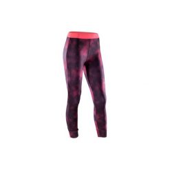 Legginsy 7/8 fitness 500. Czerwone legginsy sportowe damskie DOMYOS. Za 64.99 zł.