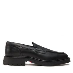 Loafersy Tommy Hilfiger. Czarne mokasyny męskie Tommy Hilfiger. Za 419.99 zł.