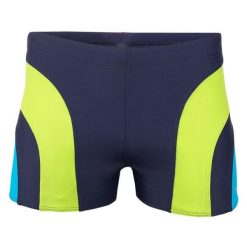 Męskie Spodenki Kąpielowe Sykes. Niebieskie kąpielówki męskie CROWELL, m, bez wzorów, z elastanu. Za 97.99 zł.