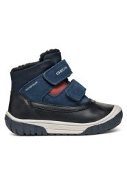 Geox Kozaki B Omar Boy Wpf B462DC 022FU C4429 S Czarny. Czarne buty zimowe chłopięce Geox, bez wzorów, ze skóry, bez zapięcia. Za 269.99 zł.