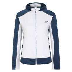 Damska Warstwa Środkowa Traversing Core Stretch Midlayer. Białe kurtki damskie Dare 2b, bez wzorów, bez kaptura. Za 93.99 zł.