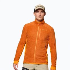 Bluza polarowa męska NORRONA Falketind Warm1 Active. Brązowe bluzy męskie NORRONA, l, bez wzorów, z elastanu, bez kaptura. Za 769.99 zł.