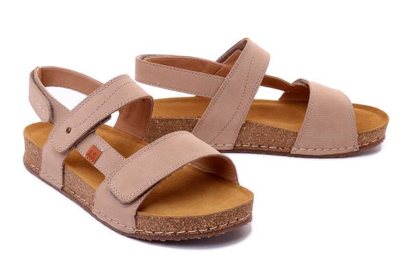JOSEF SEIBEL 64902 651 200 Hannah 02 beige, sandały damskie. Brązowe sandały damskie Josef Seibel, bez wzorów, ze skóry, bez obcasa, bez zapięcia. Za 194.95 zł.