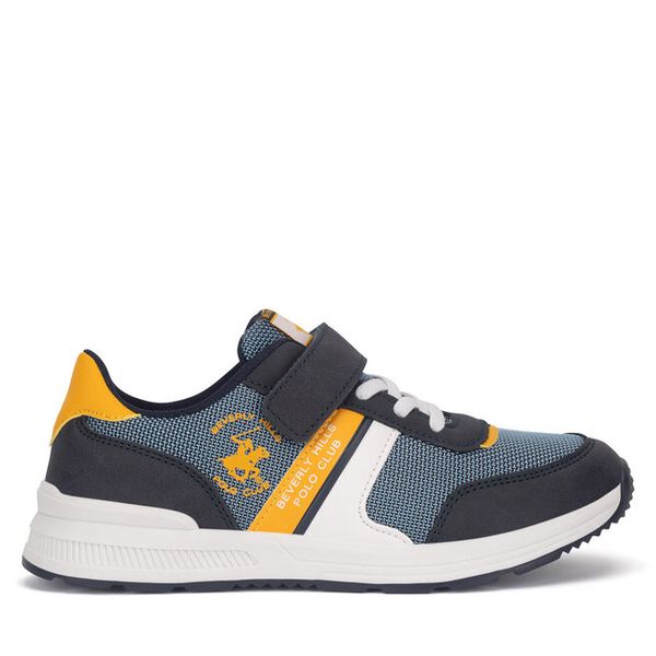 Sneakersy Beverly Hills Polo Club. Niebieskie trampki i tenisówki chłopięce Beverly Hills Polo Club, bez wzorów, bez zapięcia. Za 119.99 zł.