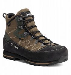 Buty trekkingowe męskie Aku M'S TREKKER LITE III WIDE GTX, dark brown/ anthracite, 43. Brązowe trekkingi męskie Aku. Za 687.87 zł.