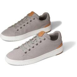 Trampki męskie TOMS TRVL LITE 2.0 niskie szare 100% bawełna. Szare trampki męskie Toms, bez wzorów, z bawełny, bez zapięcia. Za 319.00 zł.