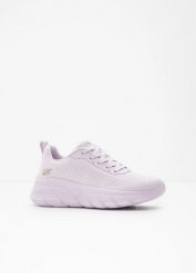 Sneakersy na grubej podeszwie Skechers z pianką memory foam. Fioletowe obuwie sportowe damskie bonprix, bez wzorów. Za 329.99 zł.