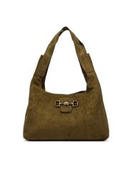 Guess Torebka Sunset HWSG23 14020 Zielony ciemny. Zielone torebki do ręki damskie Guess, z aplikacjami, z materiału, bez dodatków. Za 674.99 zł.
