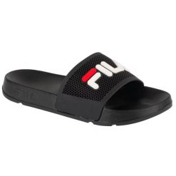 Klapki Fila Morro Bay Slipper FFM0411-80010 granatowe niebieskie. Niebieskie klapki męskie z tworzywa sztucznego, sportowe. Za 141.77 zł.