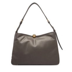 Torebka Furla. Szare torebki do ręki damskie Furla, bez wzorów, klasyczne, bez dodatków. Za 1,859.00 zł.