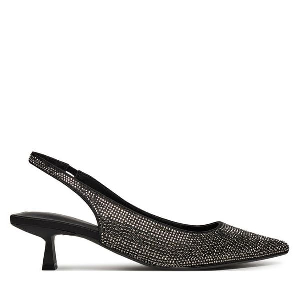 Czółenka ONLY Shoes. Czarne czółenka damskie ONLY Shoes, bez wzorów, bez obcasa, bez zapięcia. Za 129.99 zł.