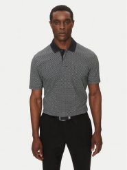 Armani Exchange Polo XM000736 AF10819 FB007 Granatowy Regular Fit. Niebieskie koszulki polo męskie Armani Exchange, m, bez wzorów, z bawełny, bez ramiączek. Za 239.99 zł.