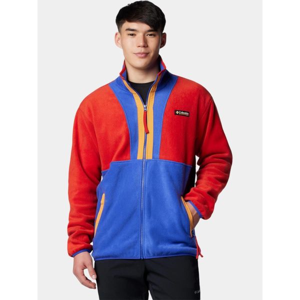 Bluza Polarowa Męska Columbia Backbowl II. Czerwone bluzy męskie Columbia, l, bez wzorów, z polaru, bez kaptura. Za 339.00 zł.