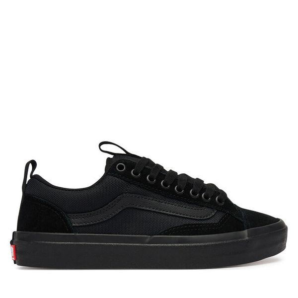 Tenisówki Vans. Czarne trampki i tenisówki damskie Vans, bez wzorów, bez zapięcia. Za 264.99 zł.