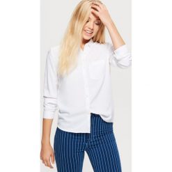 Gładka koszula - Biały. Koszule damskie marki Cropp. Za 49.99 zł.