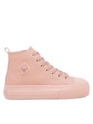 Kappa Trampki VISKA OC 243208OC-7171 Różowy. Czerwone trampki i tenisówki damskie Kappa, bez wzorów, z materiału, bez zapięcia. Za 129.99 zł.