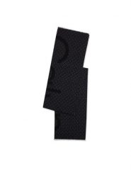 Calvin Klein Szalik K60K612611 Czarny. Czarne czapki i kapelusze damskie Calvin Klein, bez wzorów, z materiału. Za 369.99 zł.