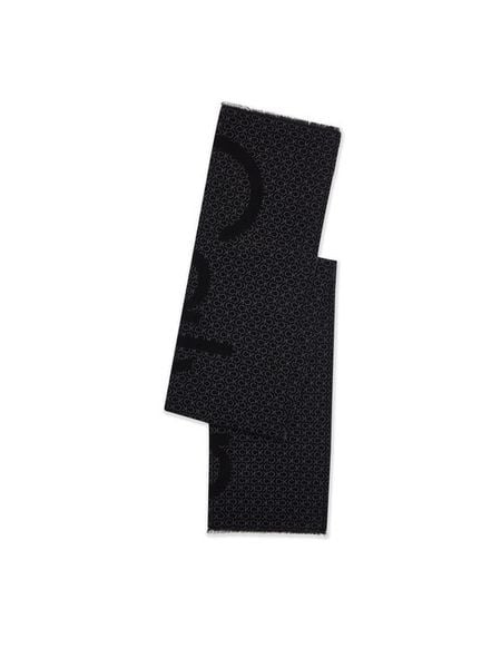 Calvin Klein Szalik K60K612611 Czarny. Czarne czapki i kapelusze damskie Calvin Klein, bez wzorów. Za 219.99 zł.