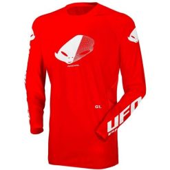 Koszulka UFO PLAST MX Radial męska M czerwona. Czerwone bluzki z długim rękawem męskie UFO PLAST, m, bez wzorów, z poliesteru, casualowe, bez kołnierzyka, bez ramiączek. Za 375.65 zł.