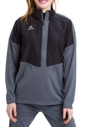 Bluza zapinana na zamek Erima Worker Squad. Czarne bluzy męskie Erima, m, bez wzorów, z materiału, bez kaptura. Za 143.80 zł.