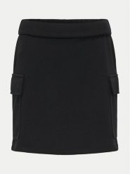 Kids ONLY Spódnica Sania 15326465 Czarny Regular Fit. Czarne spódniczki dla dziewczynek Kids Only, bez wzorów, z syntetyku. Za 69.99 zł.