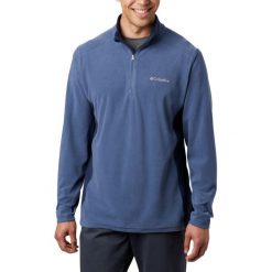 Bluza polarowa męska Columbia Klamath Range II HZ. Niebieskie bluzy męskie Columbia, m, bez wzorów, z polaru, bez kaptura, trekkingowe. Za 118.36 zł.