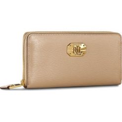 Duży Portfel Damski LAUREN RALPH LAUREN - Lrl Zip Wallet N79 L7885 AR032 XW4NP Camel. Portfele damskie marki Lauren Ralph Lauren. W wyprzedaży za 349.00 zł.