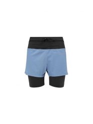 Spodenki do biegania damskie Millet Intense 2in1 Short W active fit. Niebieskie szorty sportowe damskie Millet, s, bez wzorów, do biegania. Za 319.00 zł.