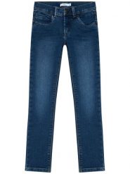 NAME IT Jeansy Silas 13190372 Niebieski Slim Fit. Niebieskie jeansy dla chłopców Name it, z bawełny. Za 89.99 zł.