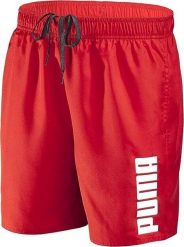 Puma kąpielówki szorty męskie, rozmiar L. Czerwone kąpielówki męskie Puma, l, bez wzorów, z materiału, krótkie, do pływania. Za 165.99 zł.