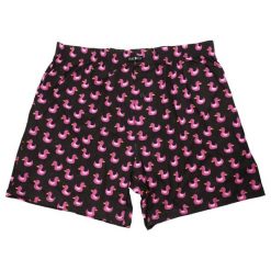 Fioletowe Męskie Bokserki Kaczuszki Redo. Czarne bokserki męskie Redo, m, bez wzorów, z bawełny. Za 29.99 zł.