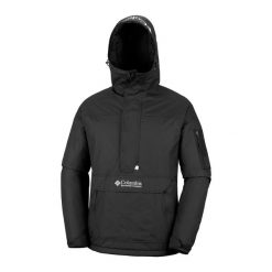 Kurtka puchowa męska Columbia Challenger II Ins Pullover. Czarne kurtki męskie Columbia, m, bez wzorów, z puchu, sportowe, bez kaptura. Za 529.99 zł.