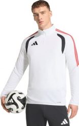 Adidas Bluza męska adidas Tiro 26 League Training Top biało-czarno-czerwona KR0371 2XL. Białe bluzy męskie Adidas, m, bez wzorów, bez kaptura. Za 236.08 zł.