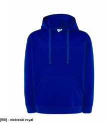JHK - Bluza dresowa z kapturem niebieski royal S. Niebieskie bluzy męskie JHK, m, bez wzorów, z dresówki, z kapturem. Za 68.88 zł.