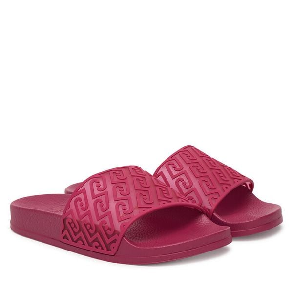 Klapki Liu Jo. Czerwone klapki damskie Liu Jo, bez wzorów, bez obcasa. Za 239.99 zł.